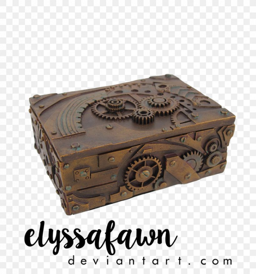 Steampunk Decorative Box Jewellery Casket, PNG, 863x925px, Steampunk, Airship, Bag, Box, Casket Download Free