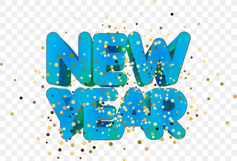 Happy New Year New Year, PNG, 2999x2043px, Happy New Year, Meter, Microsoft Azure, New Year Download Free