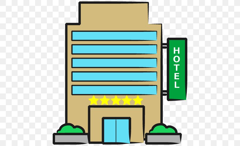 Hotel Illustration Clip Art Image Restaurant, PNG, 500x500px, Hotel, Area, Billboard, Drainage, Electricity Generation Download Free