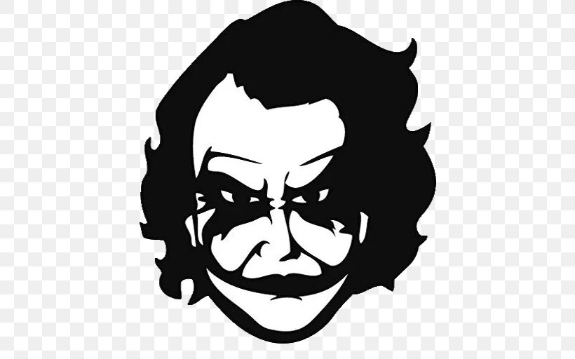 Joker Batman Car Decal Sticker, PNG, 512x512px, Joker, Batman, Black And White, Bumper Sticker, Car Download Free