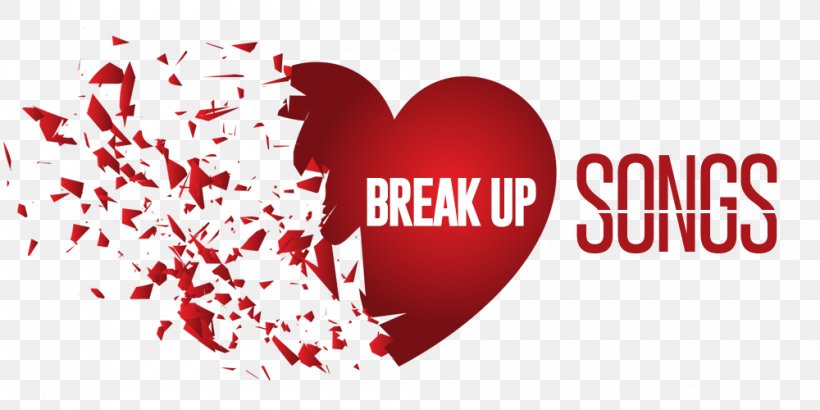 Love Broken Heart Breakup Emotion Feeling, PNG, 1000x500px, Watercolor, Cartoon, Flower, Frame, Heart Download Free