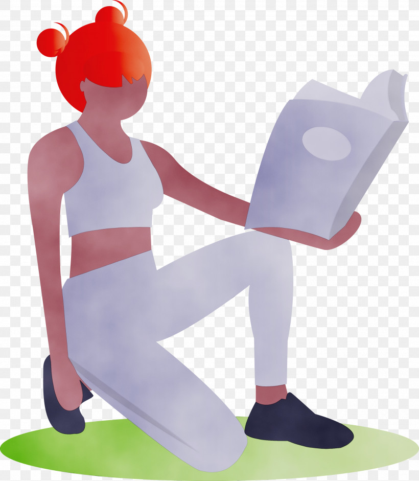 Cartoon Balance, PNG, 2613x3000px, Reading Book, Balance, Cartoon, Fashion, Girl Download Free