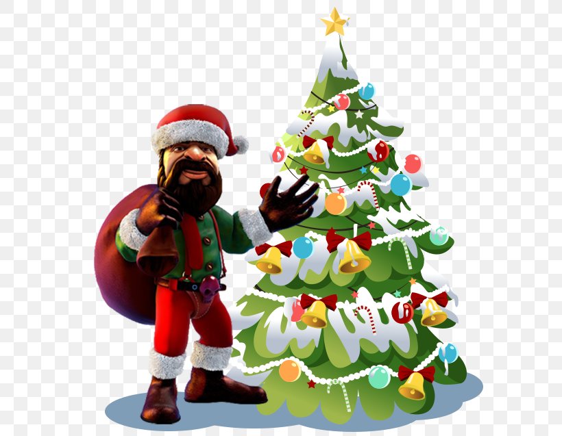 Santa Claus Christmas Tree Desktop Wallpaper Clip Art, PNG, 653x637px,  Santa Claus, Christmas, Christmas And Holiday