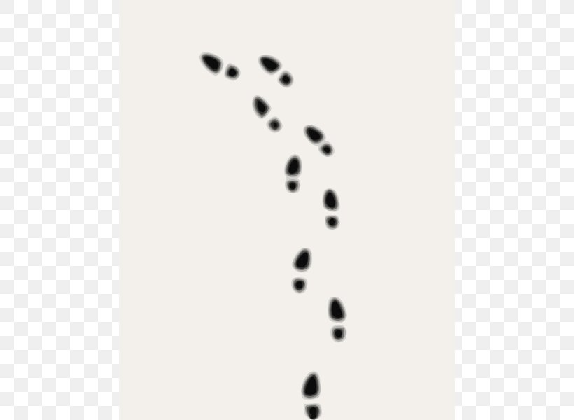 Footprint Animal Track Clip Art, PNG, 480x600px, Footprint, Animal Track, Black, Black And White, Footprints Download Free