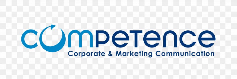 Logo Brand Communicative Competence Font, PNG, 3543x1181px, Logo, Area, Blue, Brand, Communication Download Free