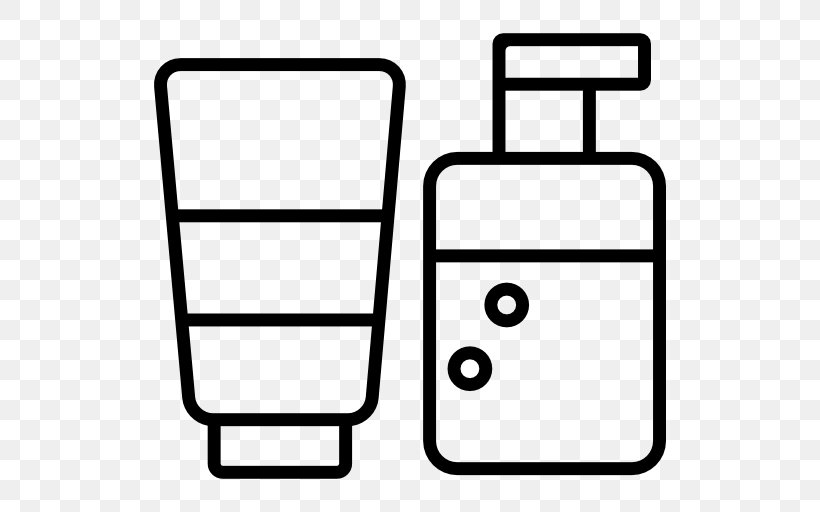 Lotion Soap Dishes & Holders Personal Care Bottle, PNG, 512x512px, Lotion, Area, Black And White, Bottle, Cream Download Free