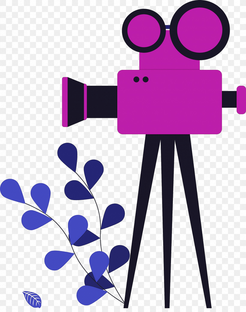 Video Camera, PNG, 2364x3000px, Video Camera, Line, Magenta, Purple, Violet Download Free