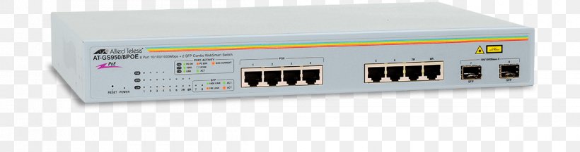 Wireless Access Points Small Form-factor Pluggable Transceiver Gigabit Ethernet Allied Telesis Network Switch, PNG, 1200x317px, Wireless Access Points, Allied Telesis, Computer Network, Computer Port, Electronic Device Download Free