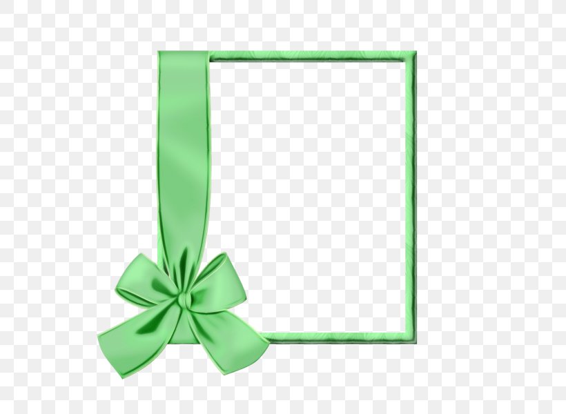 Background Green Ribbon, PNG, 600x600px, Picture Frames, Creativity, Cuteness, Digital Photo Frame, Film Frame Download Free