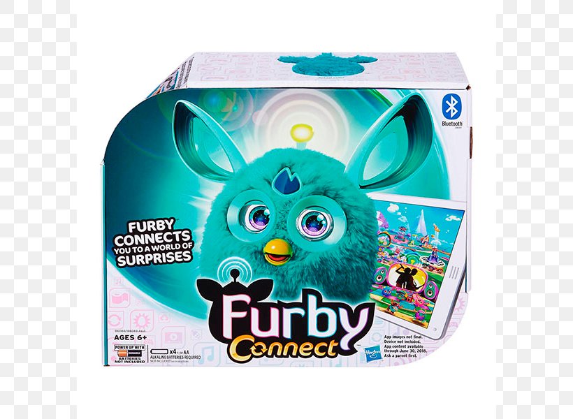 Hasbro Furby Connect Friend Stuffed Animals & Cuddly Toys Teal, PNG, 686x600px, Furby, Aqua, Blue, Brand, Game Download Free