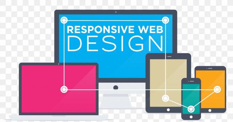 Responsive Web Design Web Development, PNG, 1200x630px, Responsive Web Design, Area, Blue, Brand, Communication Download Free