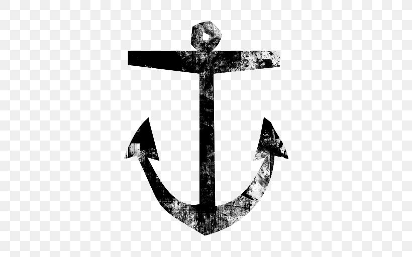 Anchor Clip Art, PNG, 512x512px, Anchor, Black And White, Brand, Monochrome, Symbol Download Free