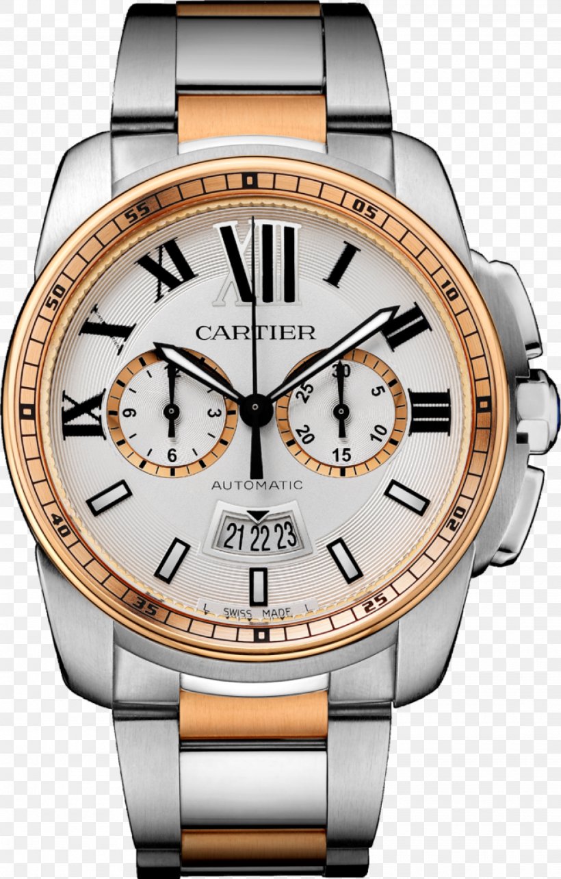 Cartier Calibre De Cartier Diver Watch Chronograph Movement, PNG, 2000x3131px, Cartier, Automatic Watch, Brand, Brown, Cartier Calibre De Cartier Diver Download Free