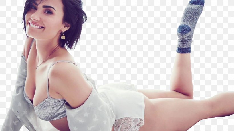 Demi Lovato Cosmopolitan Magazine Singer-songwriter Celebrity, PNG, 1600x900px, Watercolor, Cartoon, Flower, Frame, Heart Download Free