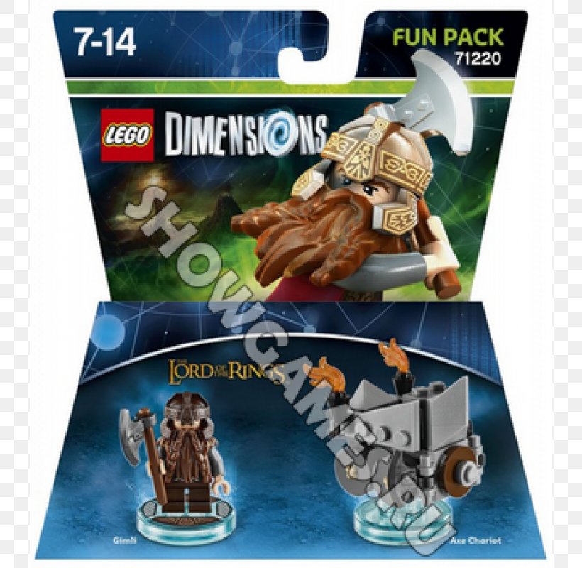 Gimli The Lord Of The Rings Lego Dimensions LEGO 71210 Dimensions DC Cyborg Fun Pack, PNG, 800x800px, Gimli, Action Fiction, Action Figure, Action Film, Action Toy Figures Download Free