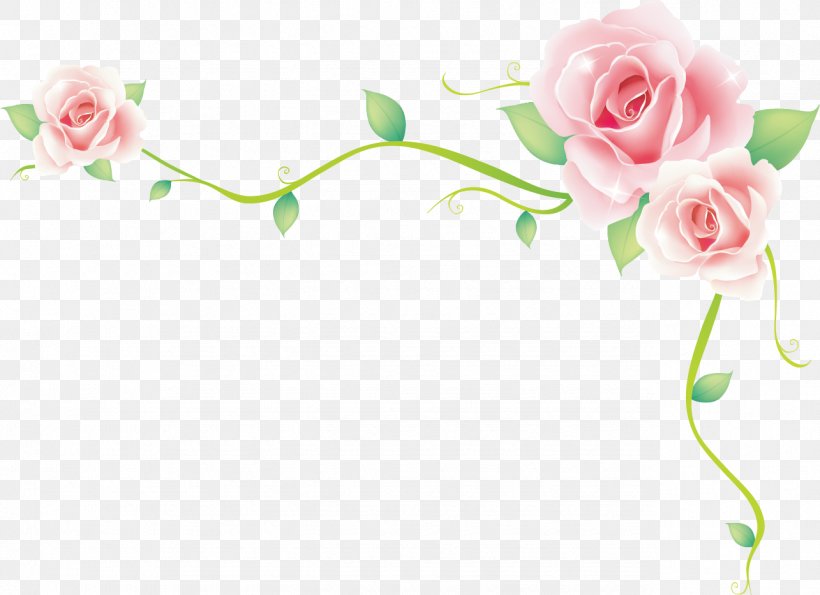 Rose Border Vector Rose Sea, PNG, 1285x933px, Beach Rose, Digital Image, Floral Design, Floristry, Flower Download Free