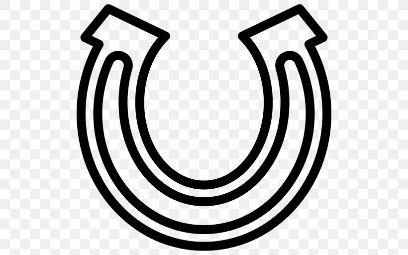 Black And White Horseshoe Magnet, PNG, 512x512px, Icon Design, Coloring Book, Symbol Download Free