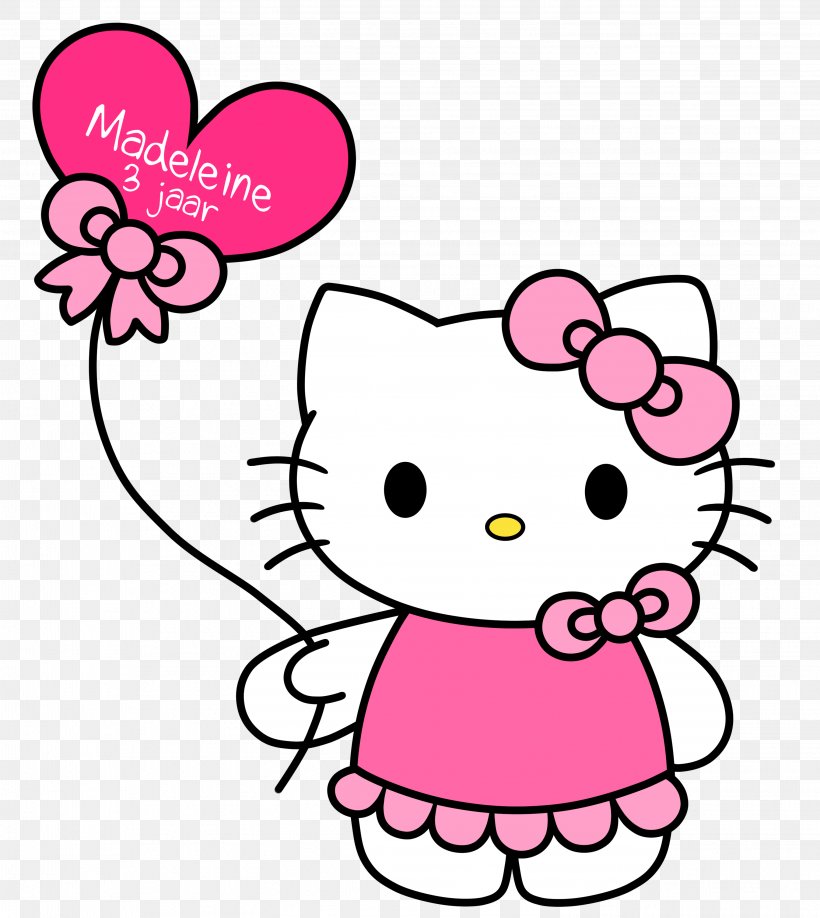 Hello Kitty Clip Art, PNG, 3046x3412px, Watercolor, Cartoon, Flower, Frame, Heart Download Free