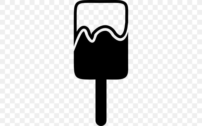 Ice Cream Cones Ice Pop, PNG, 512x512px, Ice Cream, Black, Black And White, Drawing, Food Download Free