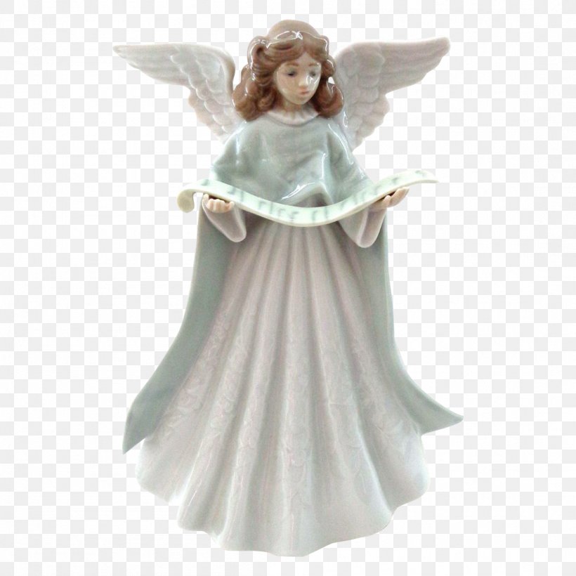 Lladro Figurine Tree-topper Angel Collectable, PNG, 1103x1103px, Figurine, Angel, Collectable, Fictional Character, Porcelain Download Free