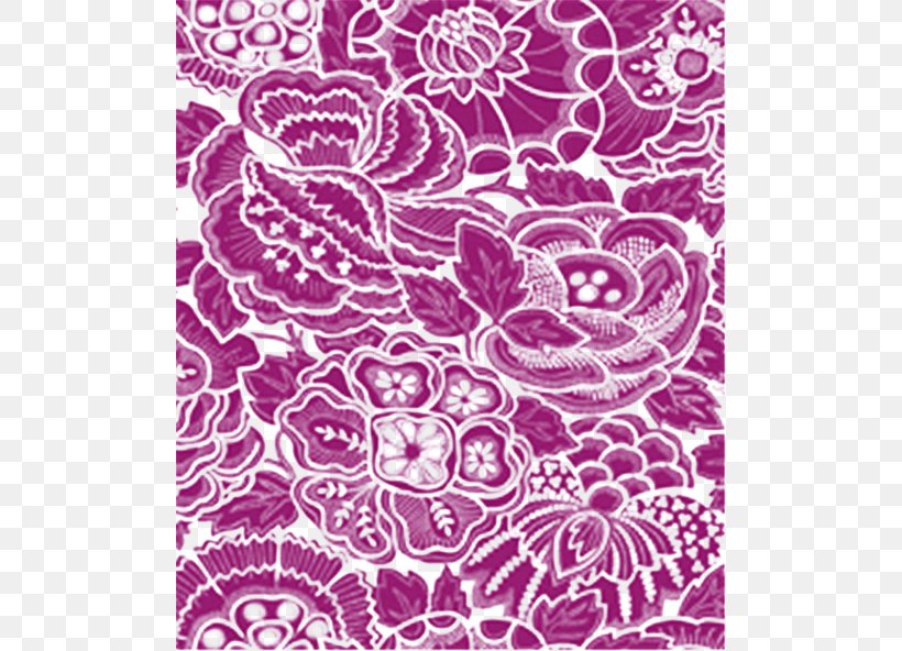 Motif Pink Purple Pattern, PNG, 500x592px, Motif, Area, Art, Blue, Flora Download Free