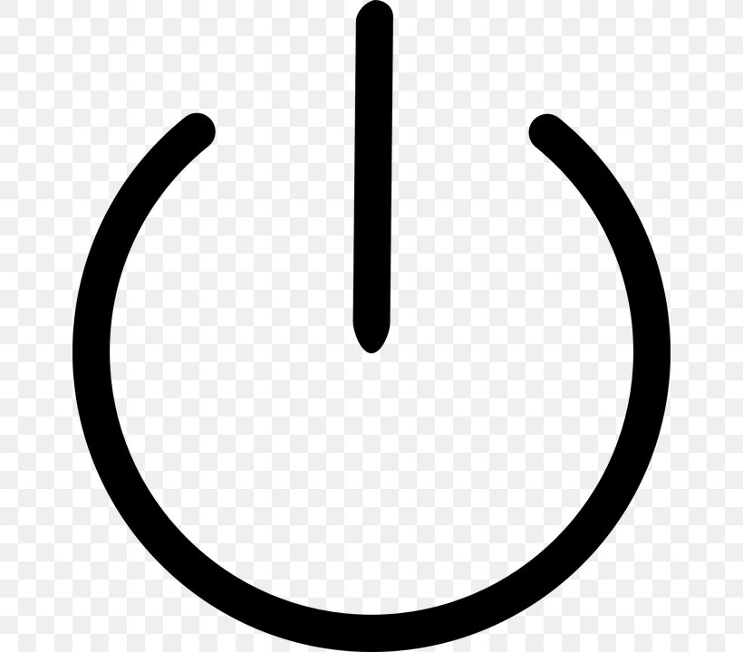 Power Symbol, PNG, 660x720px, Symbol, Black And White, Button, Power Symbol, Rim Download Free