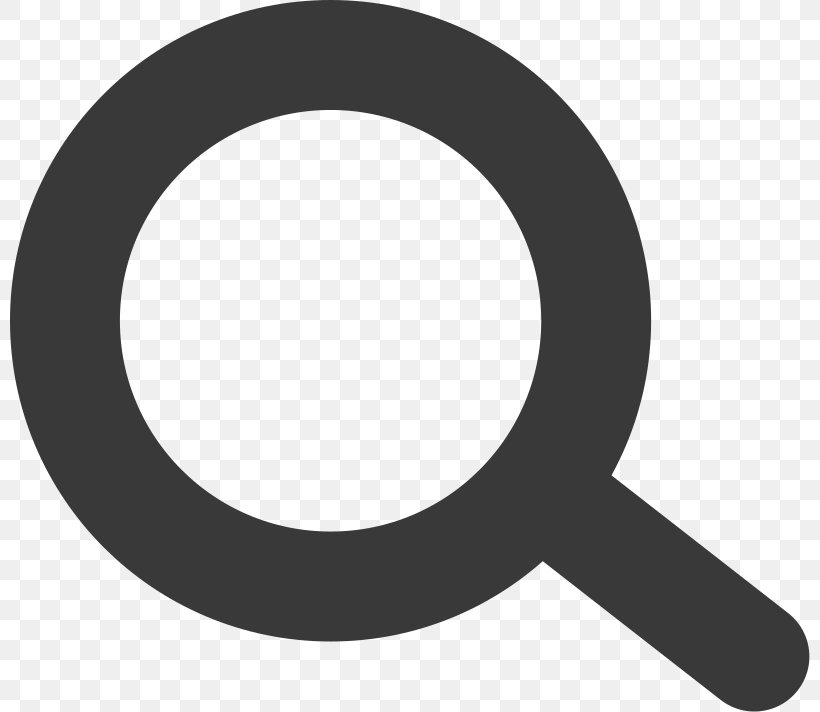 Magnifying Glass Clip Art, PNG, 800x712px, Magnifying Glass, Black And White, Glass, Magnification, Mirror Download Free