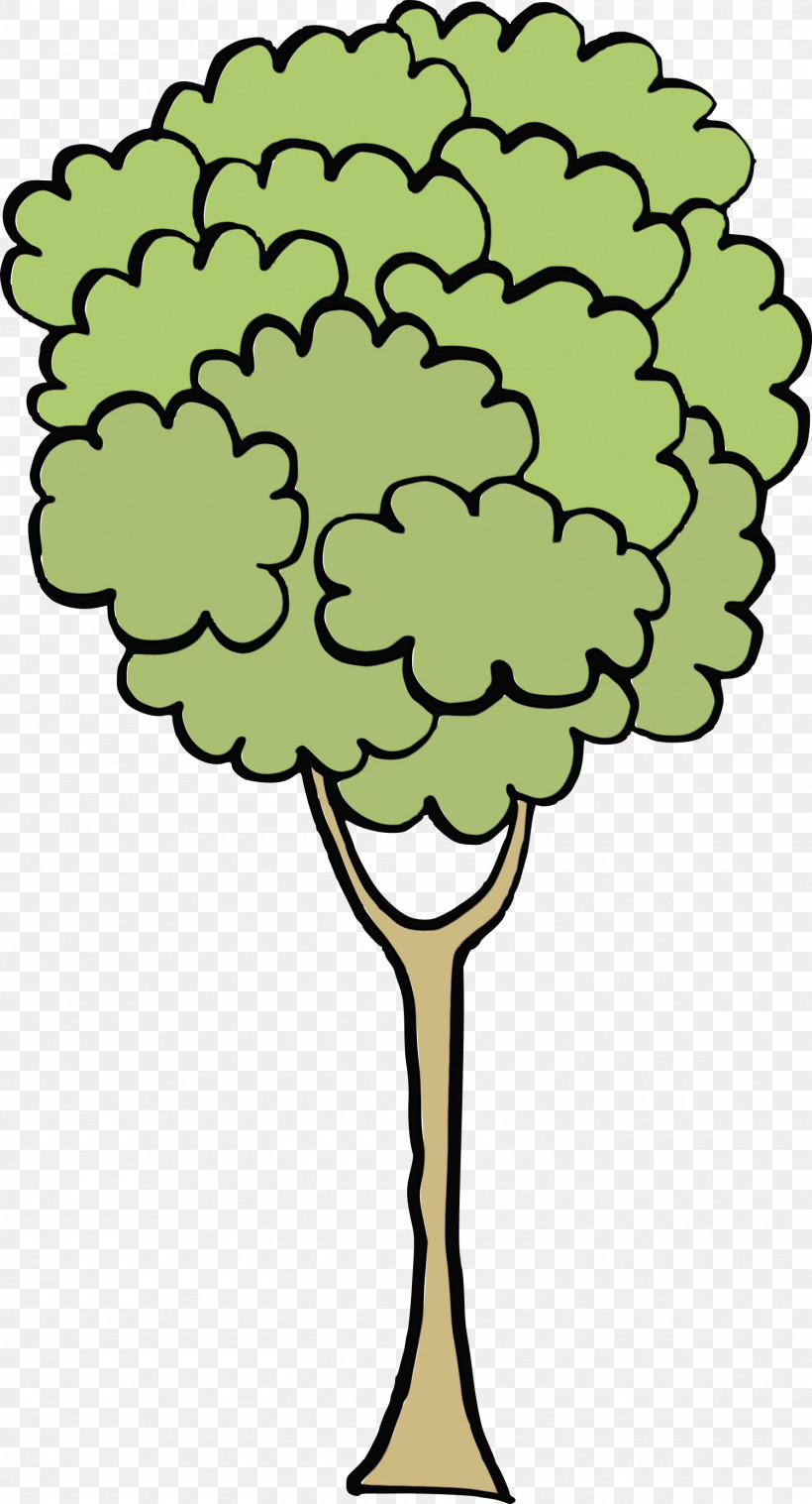 Plant Stem Leaf Flower Tree Green, PNG, 1500x2776px, Watercolor, Flower, Geometry, Green, Leaf Download Free