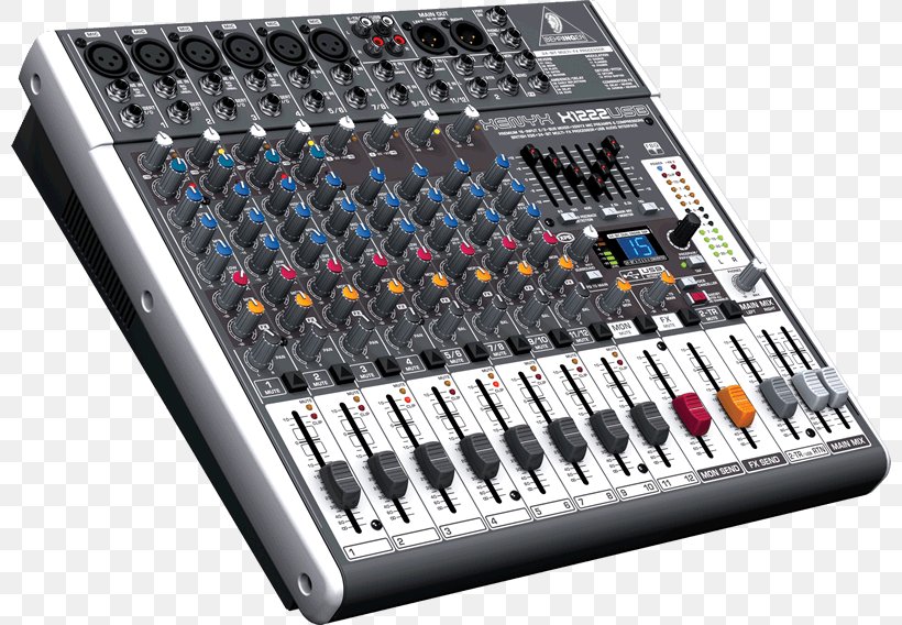 Behringer Xenyx X1222USB Audio Mixers Behringer Xenyx X1204USB, PNG, 800x568px, Watercolor, Cartoon, Flower, Frame, Heart Download Free