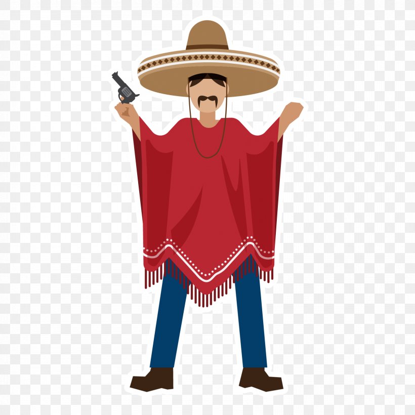 Mexico Vector Graphics Image Royalty-free Illustration, PNG, 1667x1667px, Mexico, Boy, Cartoon, Clothing, Costume Download Free