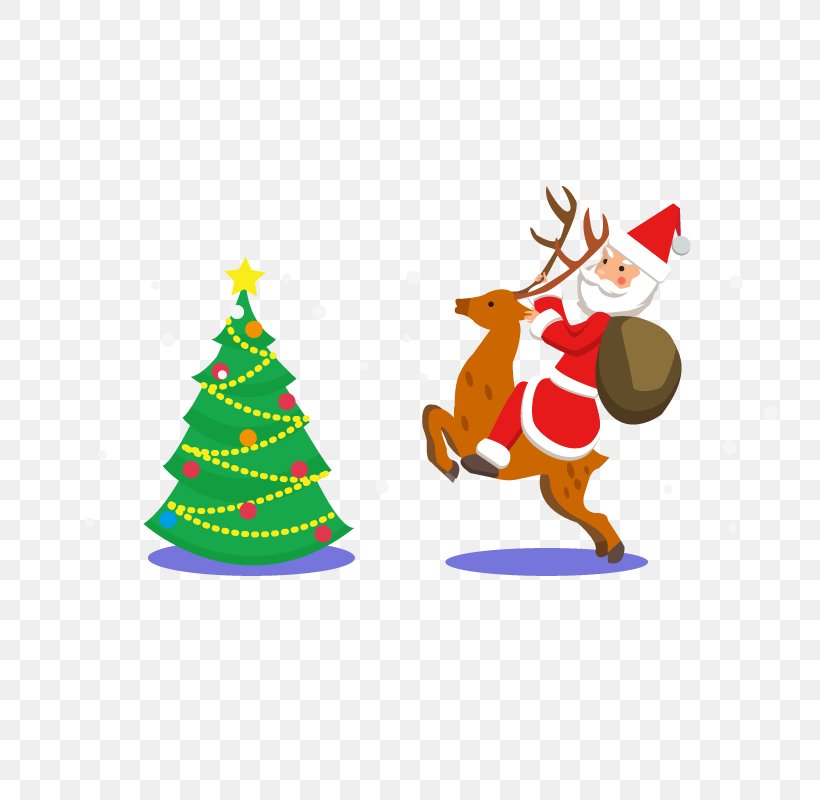 Santa Claus Christmas Tree Clip Art, PNG, 800x800px, Santa Claus, Christmas, Christmas Decoration, Christmas Ornament, Christmas Tree Download Free
