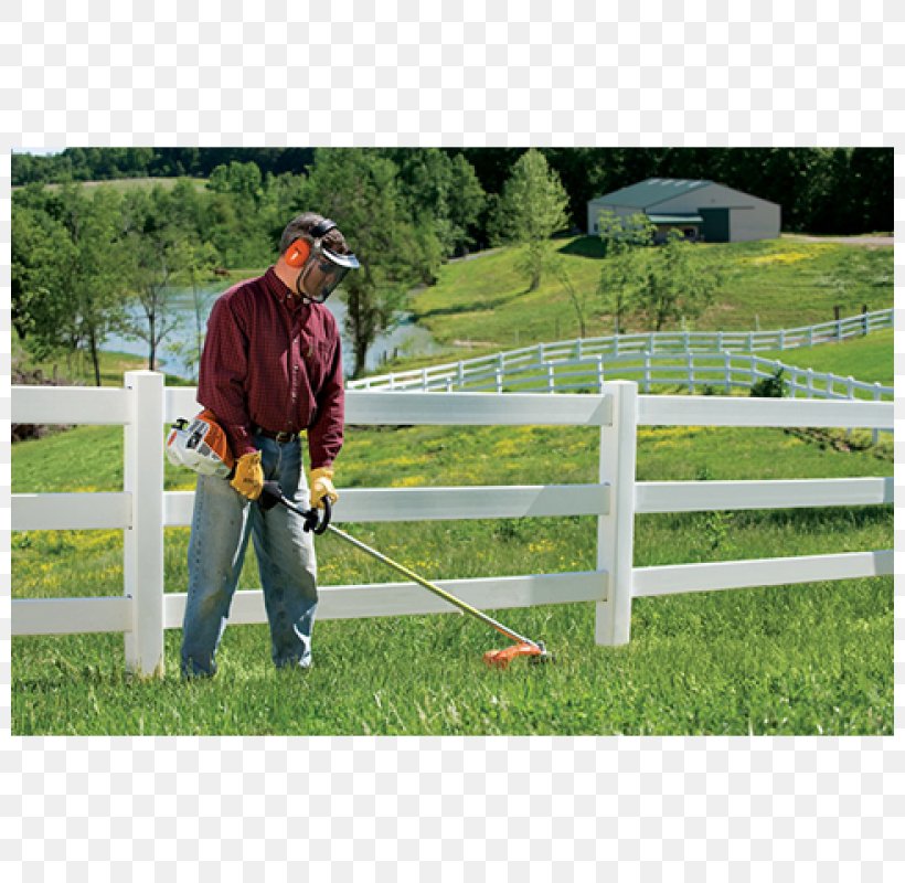String Trimmer Brushcutter Stihl Lawn Hilbert's Equipment & Welding, PNG, 800x800px, String Trimmer, Brushcutter, Business, Farm, Fence Download Free