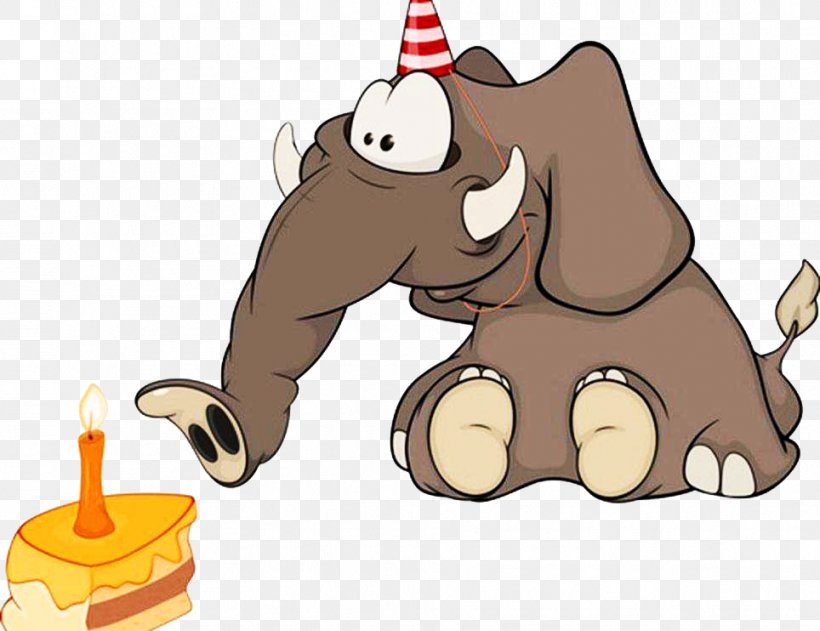 The Elephant Calf Cartoon, PNG, 964x742px, Elephant Calf, Art, Birthday, Calf, Caricature Download Free