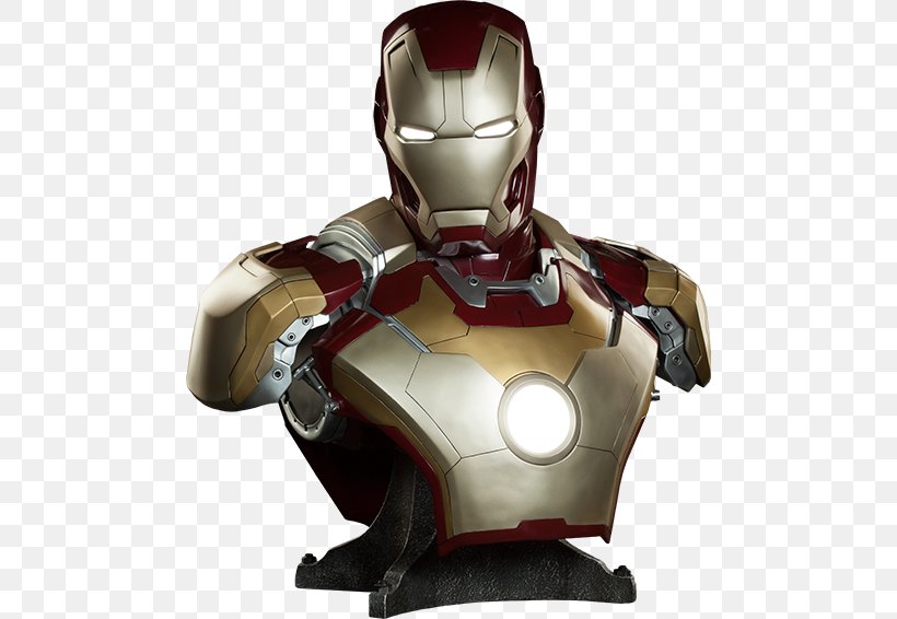 The Iron Man War Machine Howard Stark Sideshow Collectibles, PNG, 480x566px, Iron Man, Bust, Fictional Character, Howard Stark, Iron Man 2 Download Free