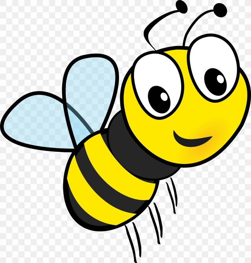Bumblebee Cartoon Clip Art, PNG, 1223x1280px, Bee, Artwork, Beak, Black And White, Bumblebee Download Free