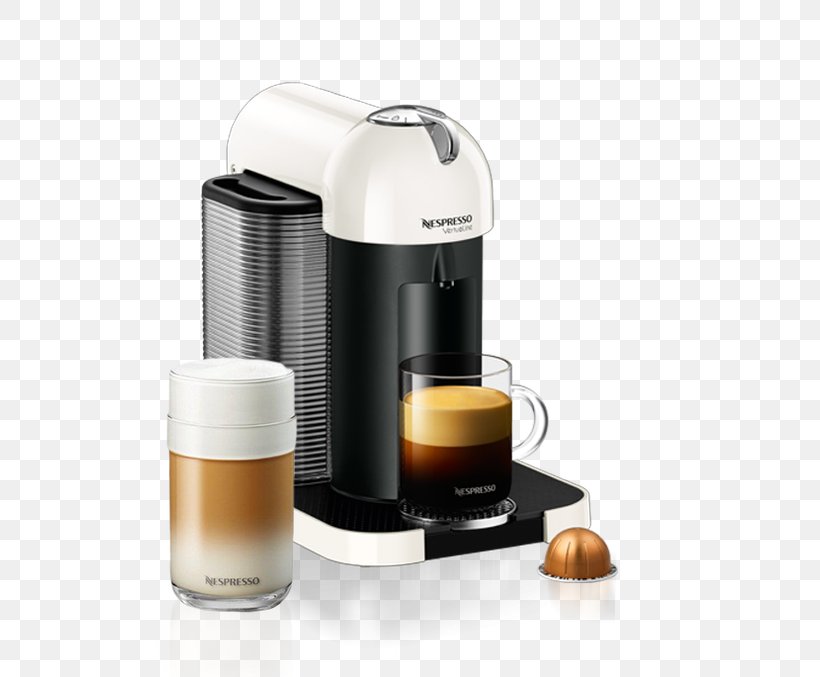Espresso Machines Nespresso VertuoLine Coffeemaker, PNG, 584x677px, Espresso, Breville, Coffeemaker, Espresso Machine, Espresso Machines Download Free