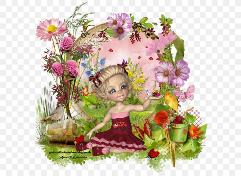 Floral Design Cut Flowers Illustration Fairy, PNG, 600x600px, Floral Design, Art, Cut Flowers, Fairy, Fictional Character Download Free