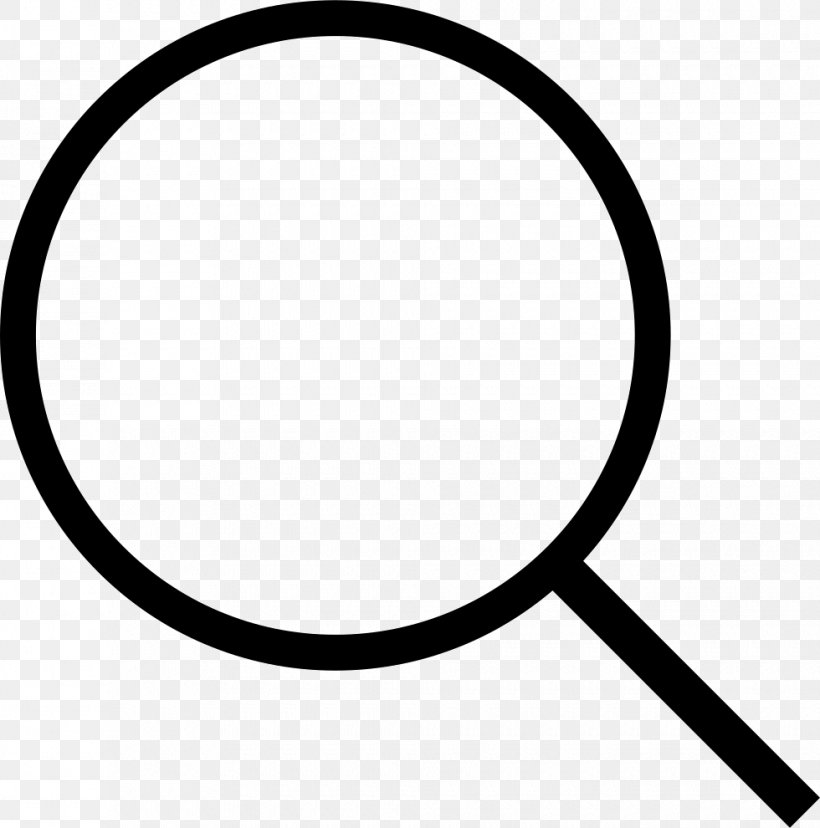 Magnifying Glass, PNG, 980x990px, Magnifying Glass, Area, Black, Black And White, Computer Software Download Free