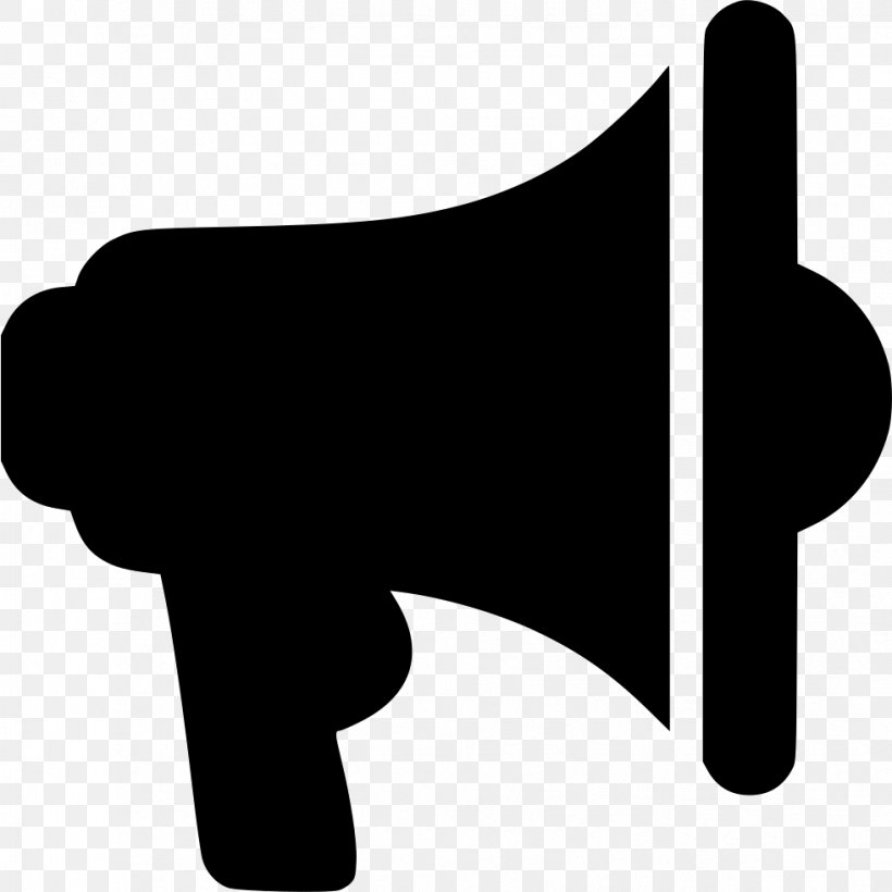 Megaphone Microphone Mobile Phones Clip Art, PNG, 981x982px, Megaphone, Antitheft System, Black, Black And White, Computer Software Download Free