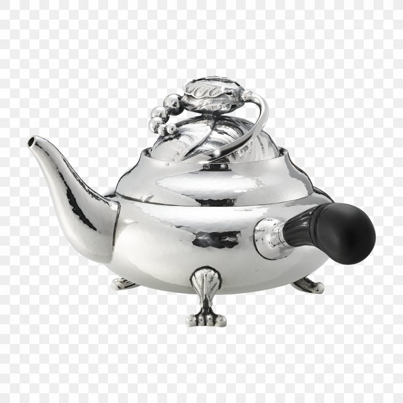 Teapot Coffee Silver Kettle, PNG, 1200x1200px, Tea, Coffee, Coffee Pot, Cookware Accessory, Georg Jensen Download Free