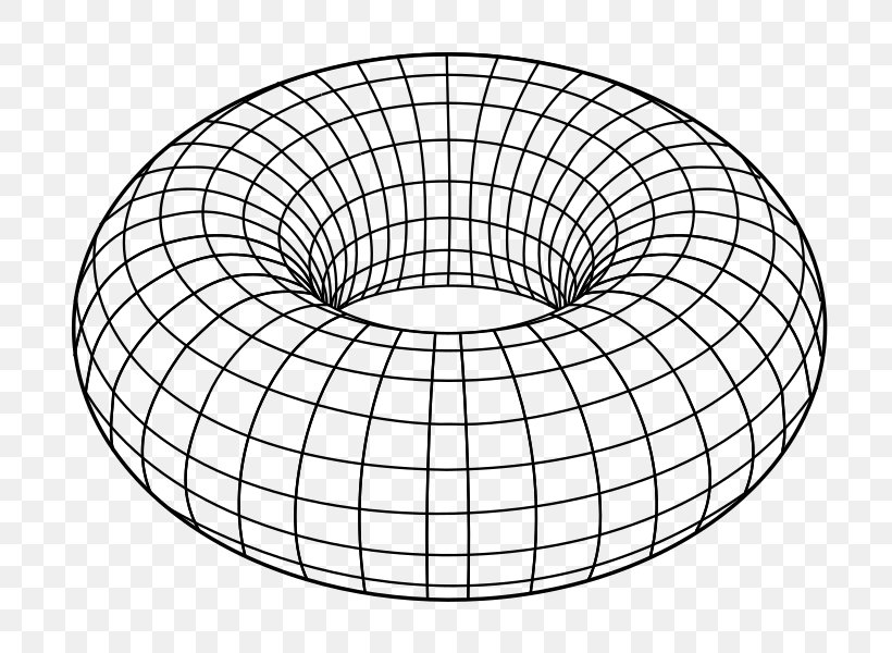 Torus Circle Surface Area Toroid Topology, PNG, 715x600px, Torus, Arc Length, Area, Black And White, Furniture Download Free