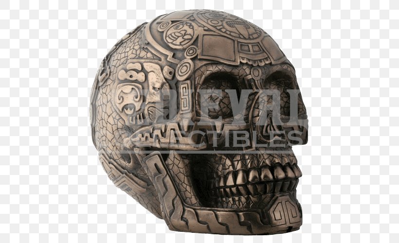 Aztec Calendar Skull Calavera Statue, PNG, 500x500px, Aztec, Ancient Mexico, Archaeological Site, Artifact, Aztec Calendar Download Free