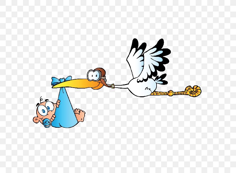 Cartoon Animated Cartoon Stork Clip Art Sticker, PNG, 600x600px, Cartoon, Animated Cartoon, Bird, Ciconiiformes, Sticker Download Free