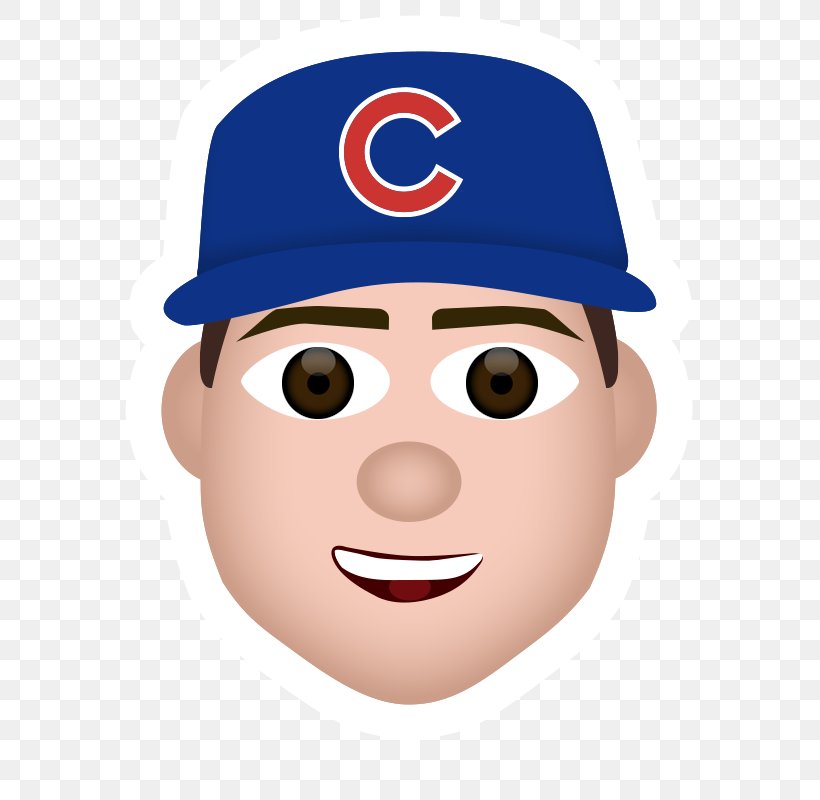 Chicago Cubs 2016 World Series Wrigley Field Person Face, PNG, 800x800px, 2016 World Series, Chicago Cubs, Anthony Rizzo, Cap, Cartoon Download Free