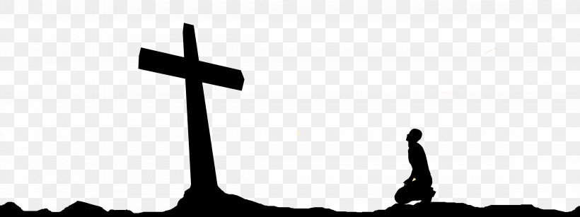 Christian Cross Religion Symbol Crucifix Catholicism, PNG, 4600x1725px, Christian Cross, Black, Black And White, Catholicism, Christianity Download Free