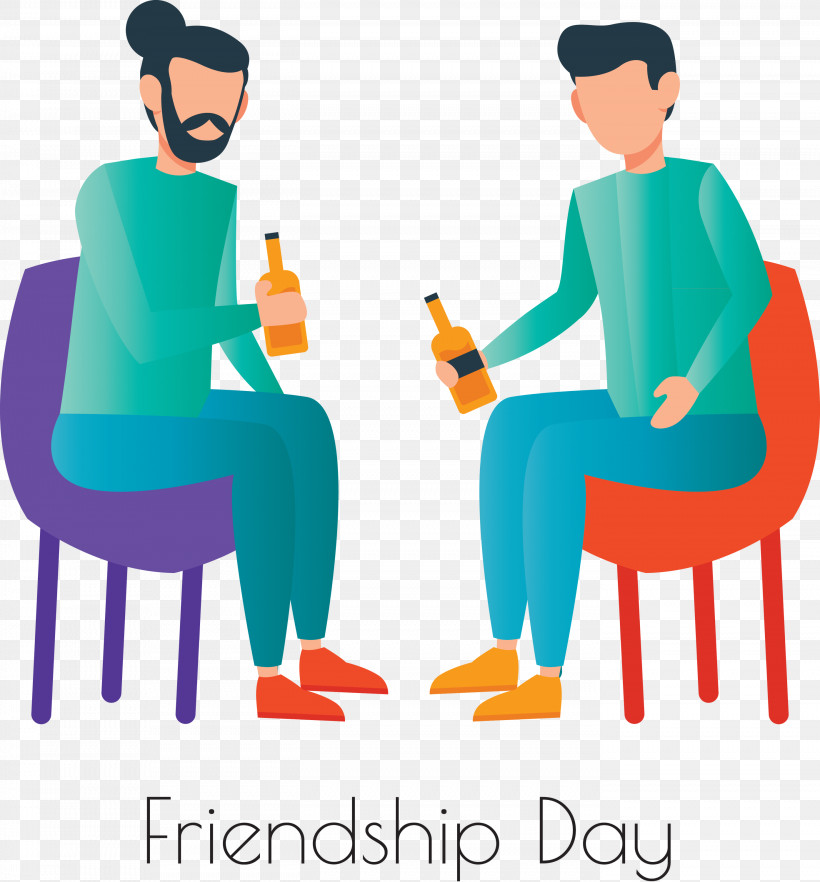 Friendship Day, PNG, 2788x3000px, Friendship Day, Cartoon, Chair, Conversation, Job Download Free