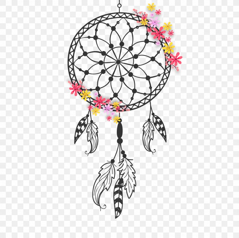 Image Dreamcatcher Vector Graphics Euclidean Vector Design, PNG, 1600x1600px, Dreamcatcher, Body Jewelry, Bohochic, Drawing, Fashion Accessory Download Free