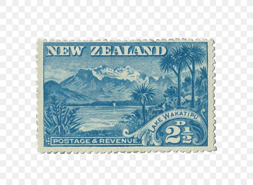Postage Stamps And Postal History Of New Zealand Paper Mail New Zealand Post, PNG, 600x600px, Postage Stamps, Label, Lake Wakatipu, Mail, Material Download Free