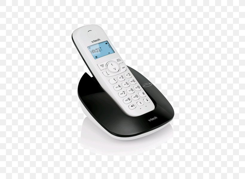 VTech Cordless Telephone Mobile Phones Panasonic Linc2Cell KX-TGE47, PNG, 600x600px, Vtech, Bluetooth, Cordless, Cordless Telephone, Electronic Device Download Free