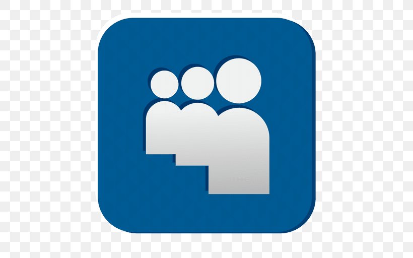 Social Media Myspace Icon Design, PNG, 512x512px, Social Media, Blue, Electric Blue, Heart, Icon Design Download Free